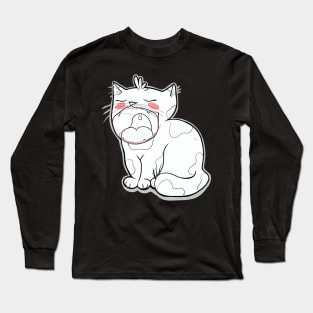 Big mouth cat Long Sleeve T-Shirt